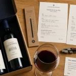 Box vin moins de 30 € : découverte sur table en bois