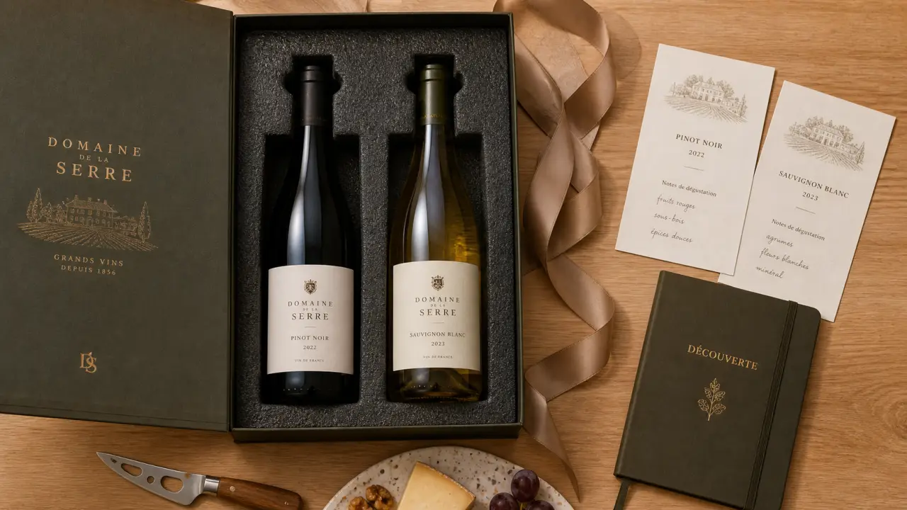 Box vin sans abonnement : coffret ponctuel de vin à offrir ou pour un dîner