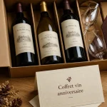Cadeau vin anniversaire : coffret de vin, durée et budget