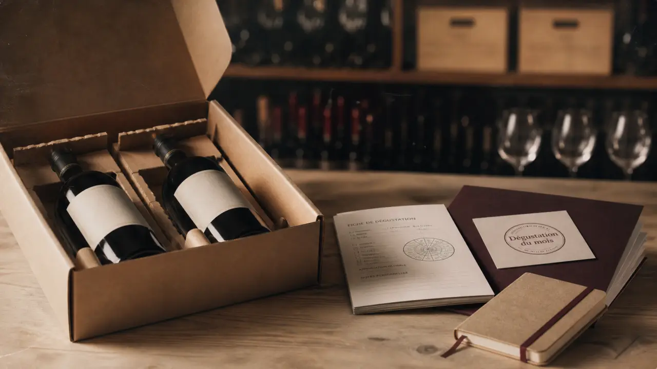 Le petit ballon : box vin, 2 bouteilles par mois