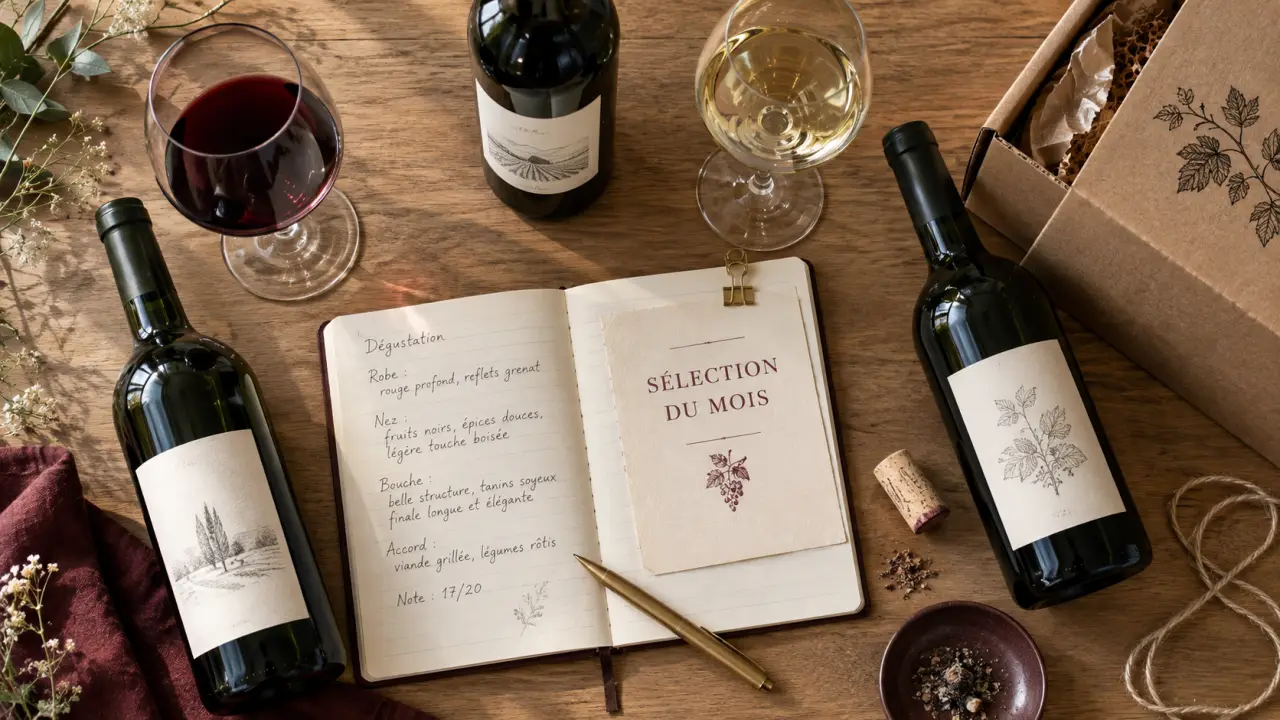Abonnement pour recevoir du vin : box vin sans cave remplie au hasard
