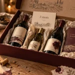 Abonnement vin 3 mois : coffret cadeau et trois bouteilles