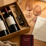 abonnement vin le petit ballon : coffret découverte sur table