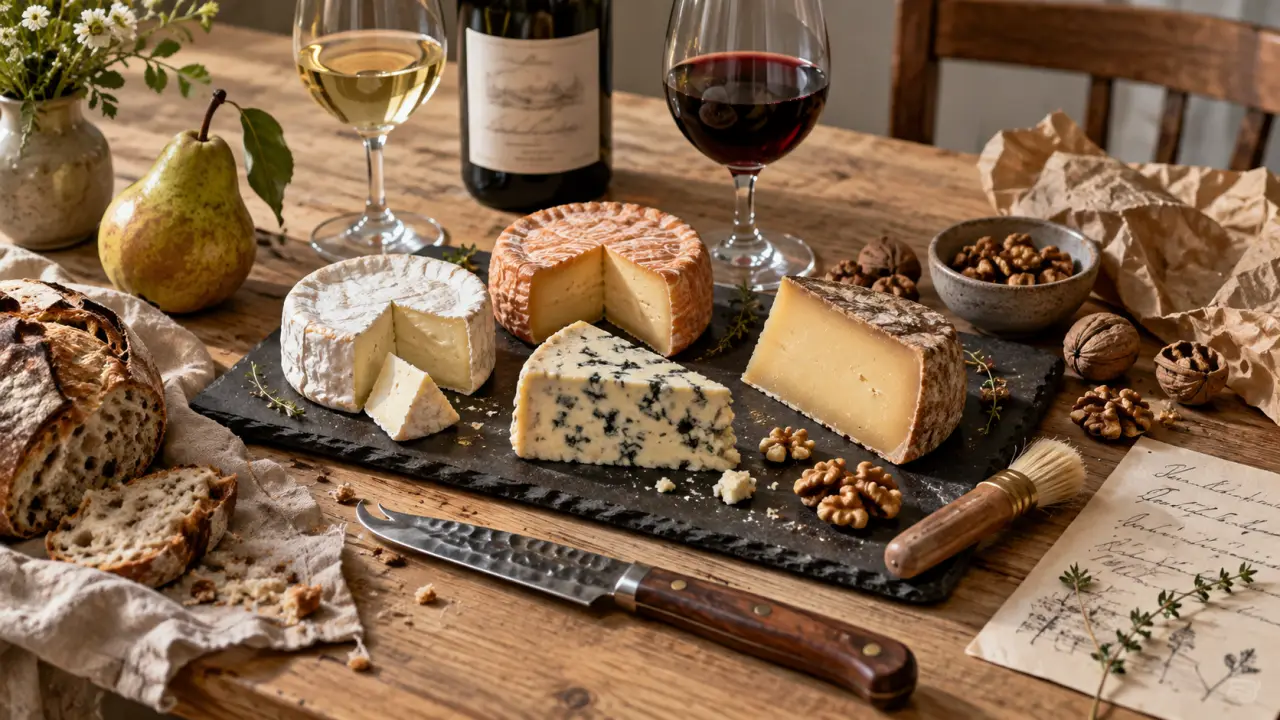 Box fromage affinee : croûtes de caractère et fromages affinés