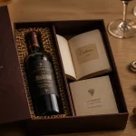 Coffret cadeau bouteille de vin avec tire-bouchon et stoppeur