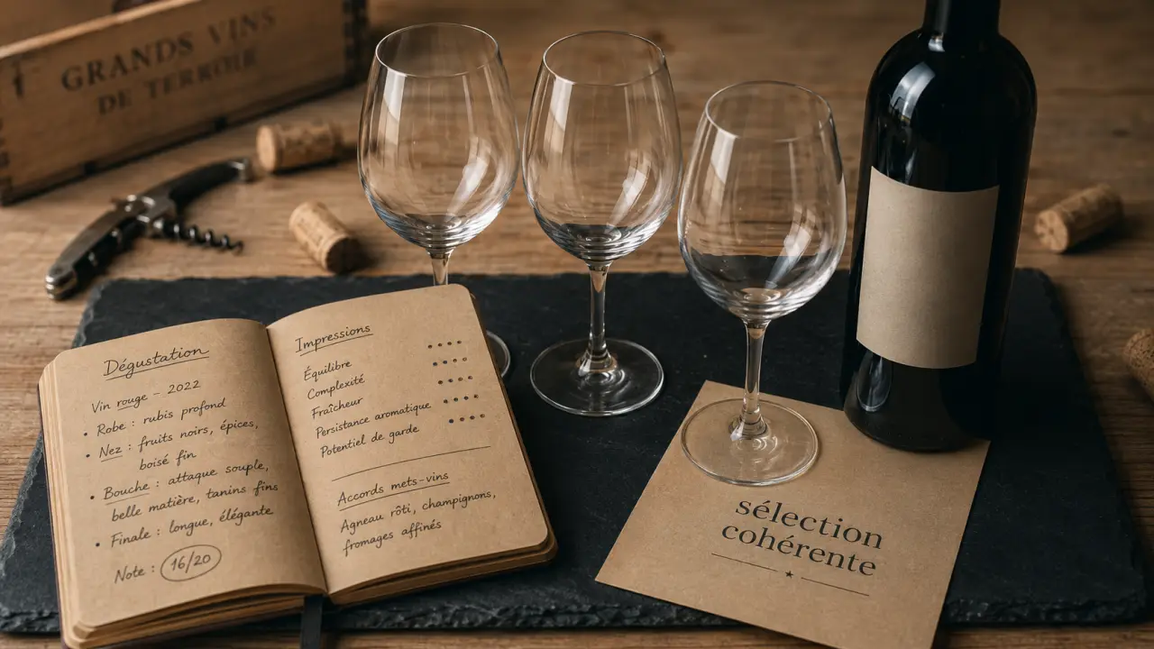 Le bon caviste : sélection cohérente en dégustation