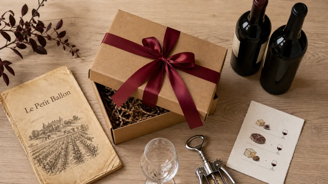 Le petit balon : box vin et avis, dégustation sur table