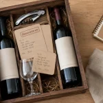 Le ptit ballon : box découverte vin, bouteilles et fiches de dégustation