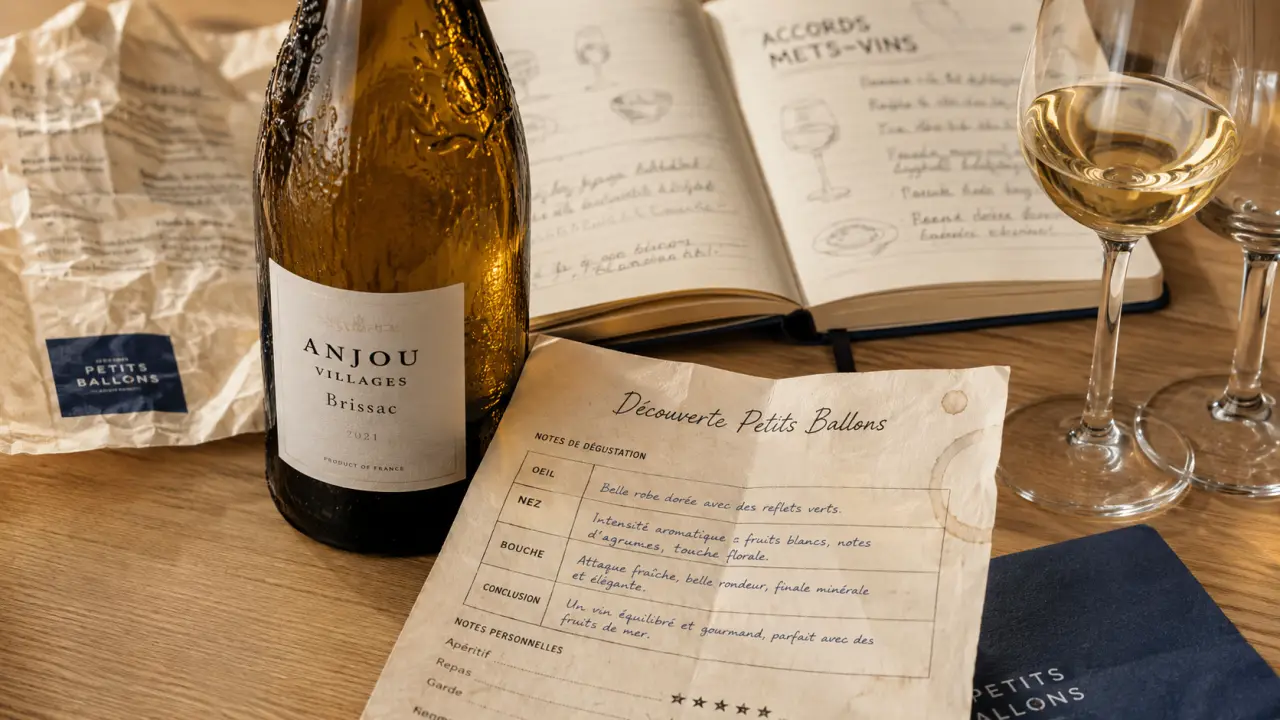 Petits Ballons : dégustation de vin et fiche de découverte