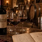 Quels sont les meilleurs vins du Médoc ? Bouteille rouge en cave du Médoc