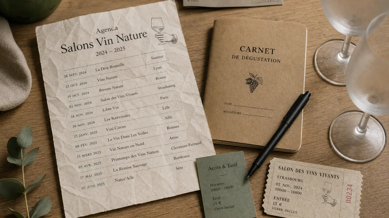 Salon vin nature : 13 dates à vérifier pour choisir votre rendez-vous