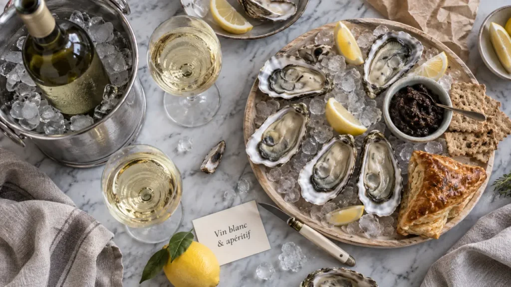 Vin blanc apéro : le bon style dépend des bouchées servies