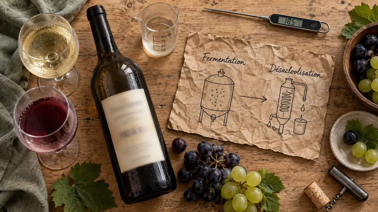 Vin sans alcool bio : taux, fabrication et cuvée