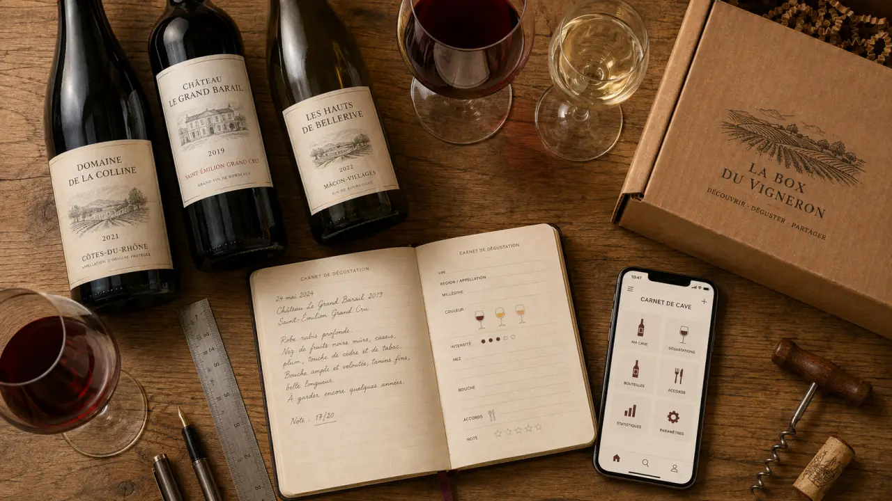 Viniou avis : appli carnet de cave pour bouteilles