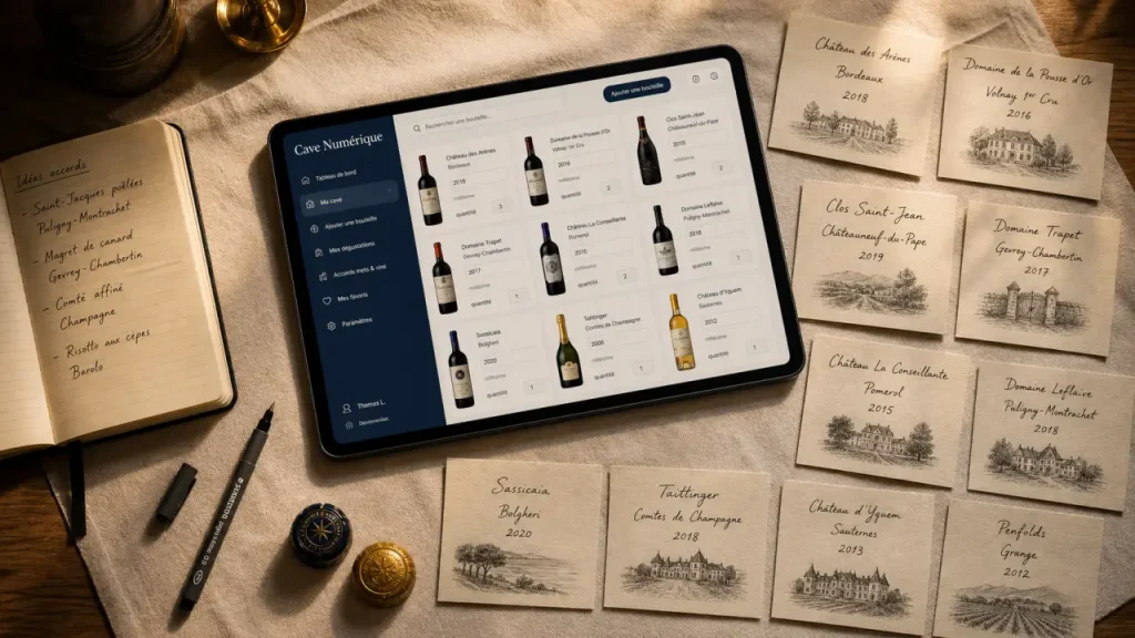 viniou est il gratuit : version gratuite pour gérer votre cave