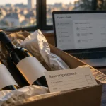 Abonnement vin sans engagement : livraison à domicile, bouteilles