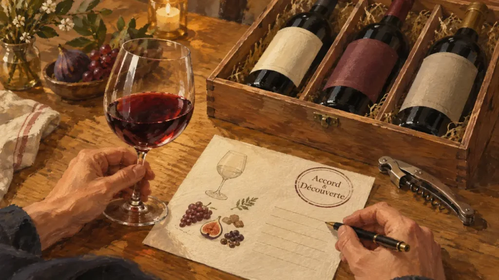 Coffret cadeau vin fete des peres : box dégustation à partager