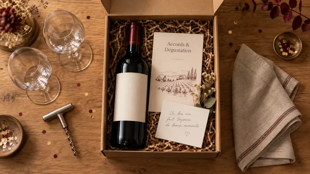 Coffret cadeau vin pas cher pour offrir une dégustation
