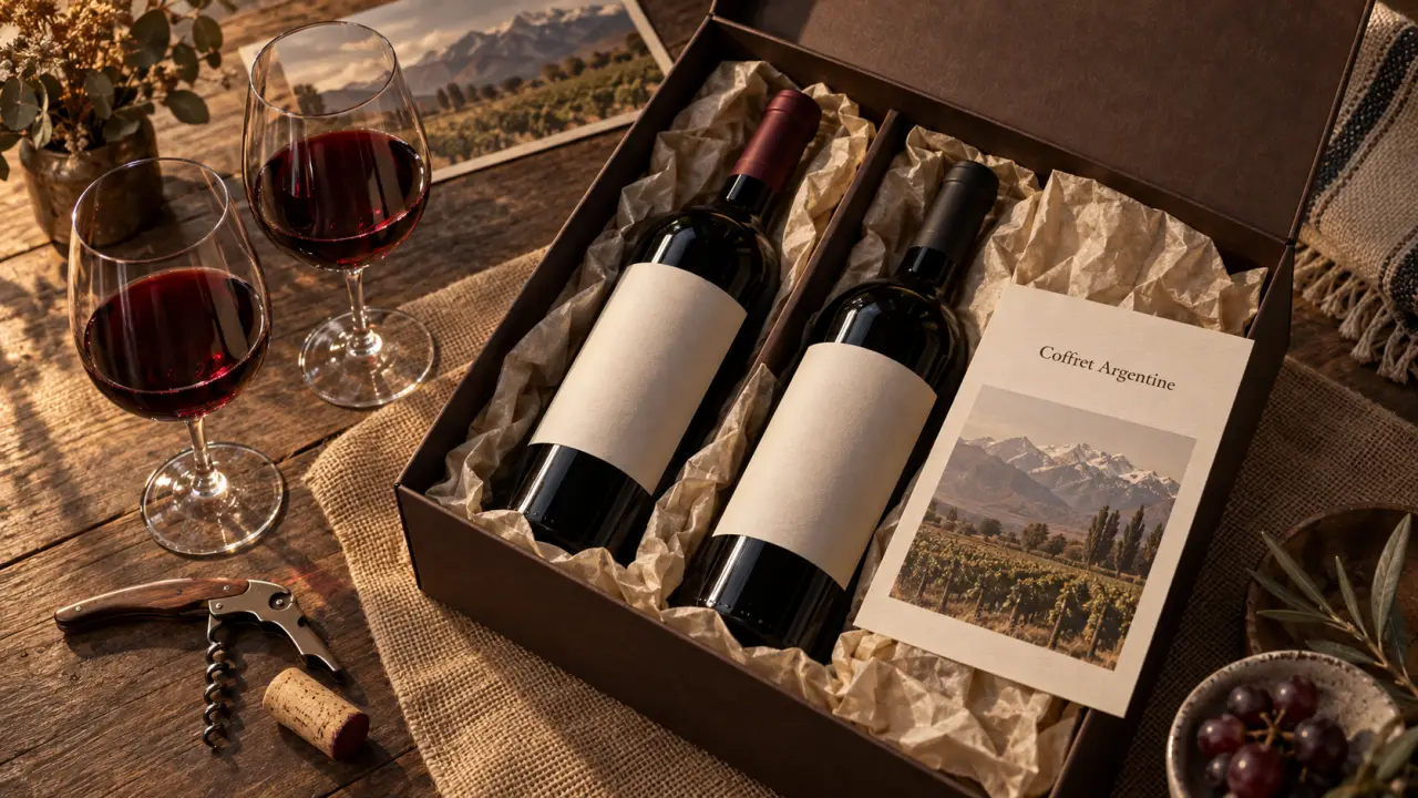 Coffret vin argentin cadeau Malbec altitude et dégustation