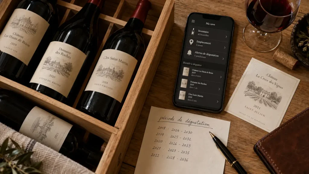 Comparatif logiciel gestion cave à vin : scanner, apogée et alertes