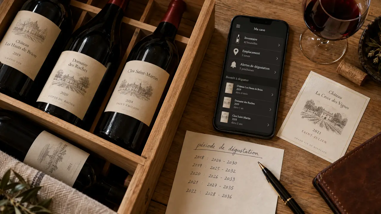Comparatif logiciel gestion cave à vin : scanner, apogée et alertes