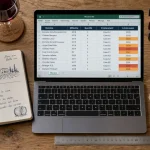 Fichier excel gestion cave vin : colonnes pour éviter les bouteilles oubliées