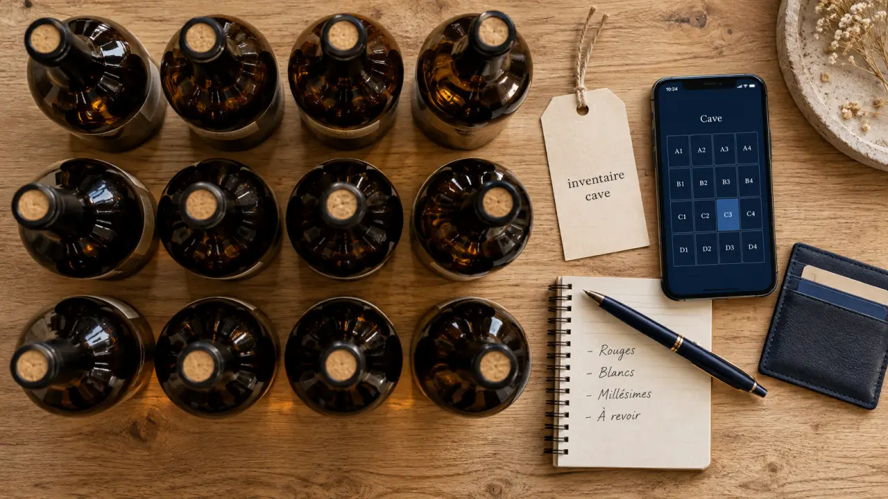 Meilleur logiciel de gestion de cave à vin : inventaire des bouteilles sur smartphone