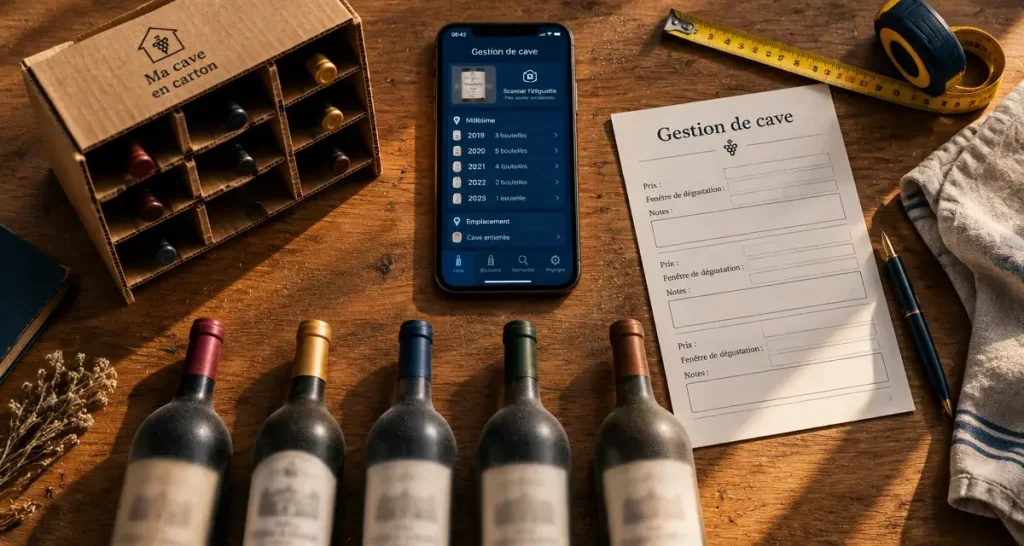 Meilleure application gestion cave à vin : scanner étiquettes, éviter doublons