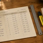 Tableau gestion cave à vin gratuit avec colonnes Domaine, Quantité et Emplacement